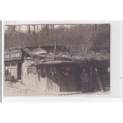 MACHAULT : carte photo (thème de la carte postale) (militaire) - très bon état