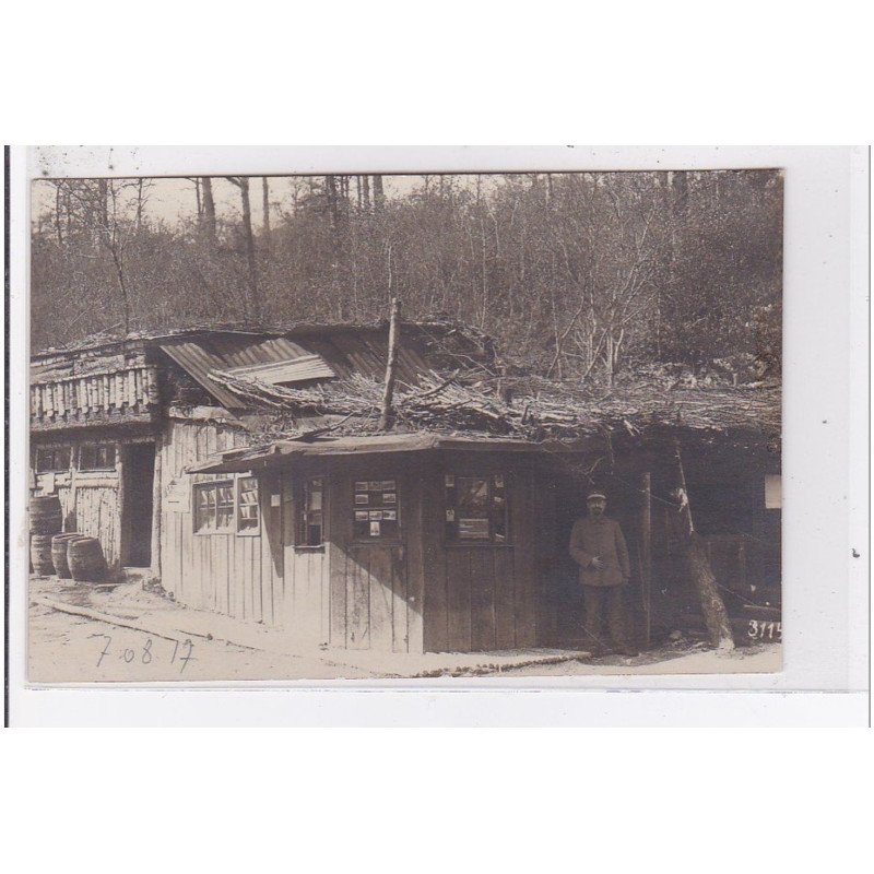 MACHAULT : carte photo (thème de la carte postale) (militaire) - très bon état