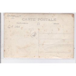 MACHAULT : carte photo d'un café - bon état (traces)