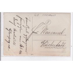 MACHAULT : carte photo de militaires allemands - très bon état