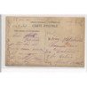 PARIS : carte photo du liquoriste du Pont Marie au 56 quai des Celestins - état