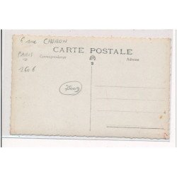 PARIS : carte photo du magasin GUILLEMINOT BOESPFLUG (plaques et papiers photographiques) - très bon état