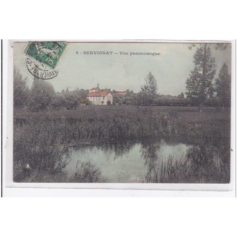 SERVIGNAT : vue panoramique - tres bon etat