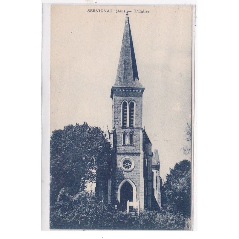 SERVIGNAT : l'eglise - etat