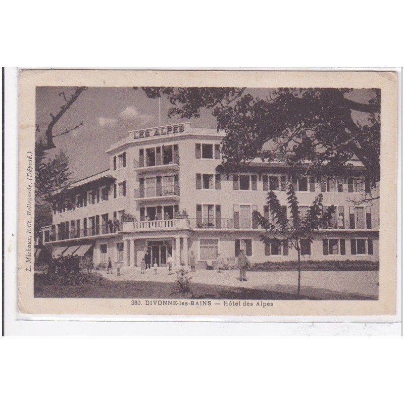 DIVONNE-les-BAINS : hotel des alpes - etat