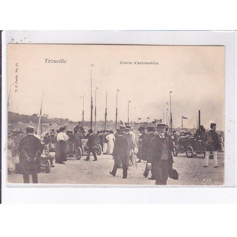 TROUVILLE: course d'automobiles - très bon état