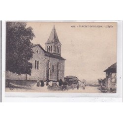 CURCIAT-DONGALON : l'eglise - tres bon etat