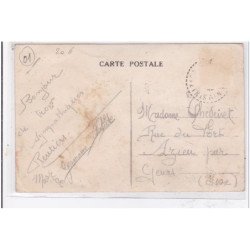 CURCIAT-DONGALON : l'eglise et route de st-tirivier - tres bon etat