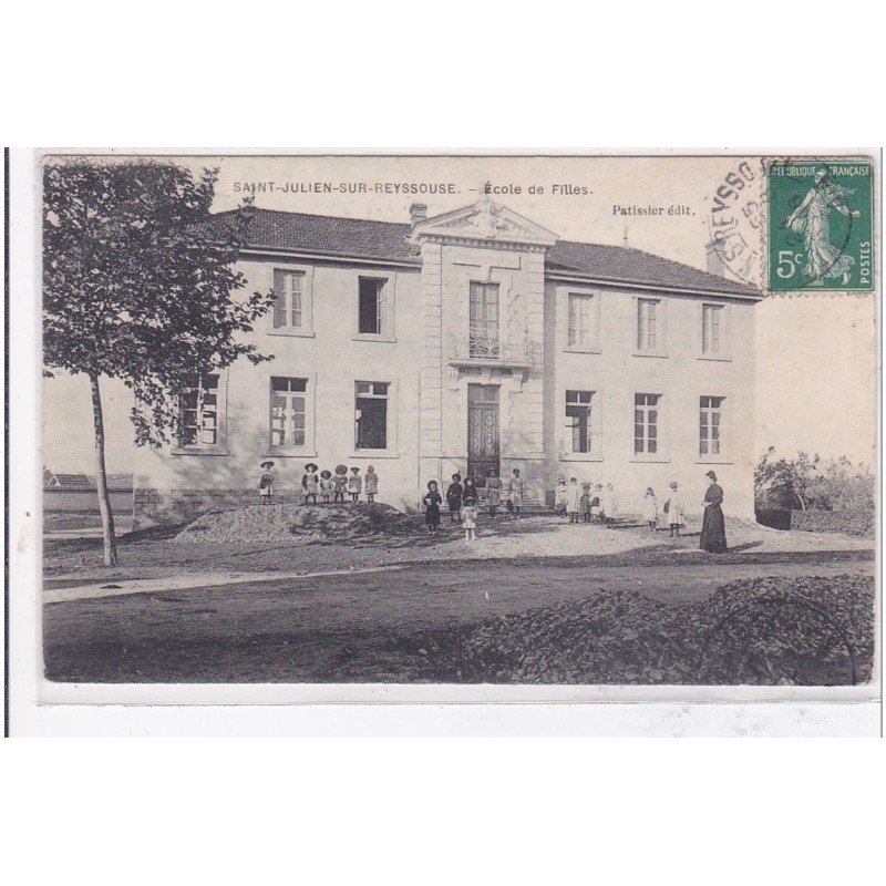 St-JULIEN-sur-REYSSOUZE : ecole de filles - tres bon etat