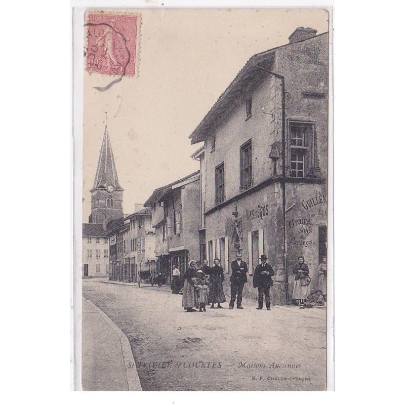 St-TRIVIER-de-COURTES : maison anciennes - tres bon etat