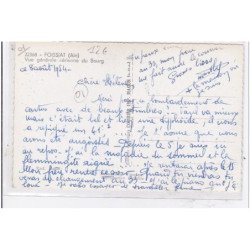 FOISSIAT : vue generale aerienne du bourg - tres bon etat