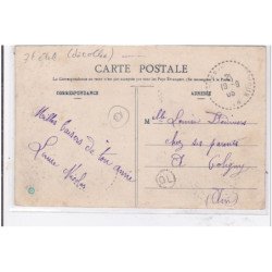 CURCIAT-DONGALON : le centre et la place - etat (décollée)