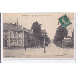 CHAUNY : boulevard gambetta - tres bon etat