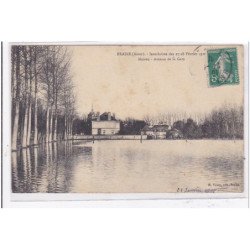 BRAINE : inondation des 27-28 fevrier, maison, avenue de la gare - etat
