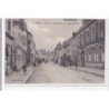LA FERE : rue de la republique et l'hotel de ville - tres bon etat