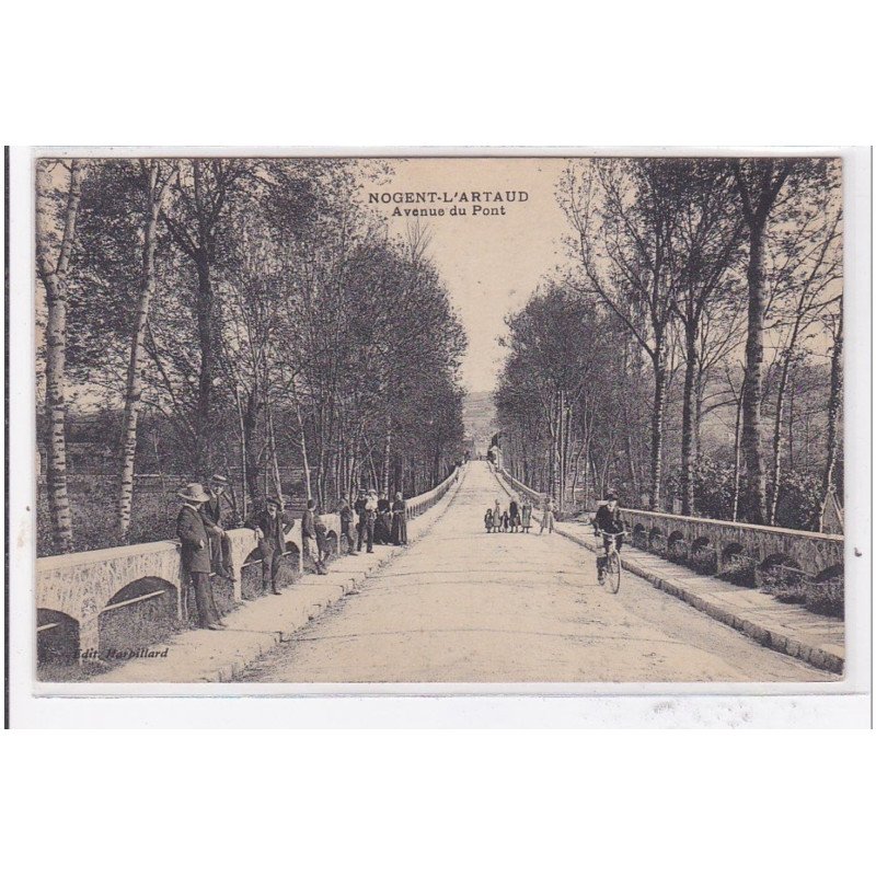 NOGENT-L'ARTAUD : avenue du pont - tres bon etat