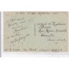 LA FERE : en 1919 rue du bourget et la poste - tres bon etat