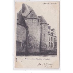 APPLAINCOURT : entrée du chateau d'applaincourt (vue est) - tres bon etat