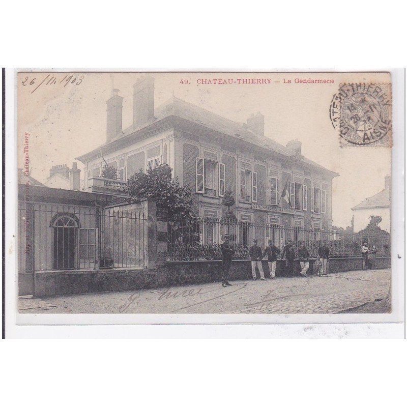 CHATEAU-THIERRY : la gendarmerie - tres bon etat CHATEAU-THIERRY : la gendarmerie - tres bon etat