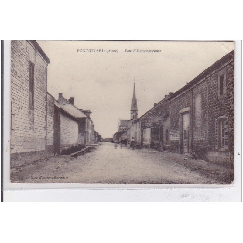 PONTGIVAUD : rue d'hameneaucourt - etat