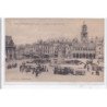 St-QUENTIN : (apres guerre) la place de l'hotel-de-ville - tres bon etat