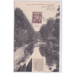 LA FERTE-MILON : vue sur le canal - etat