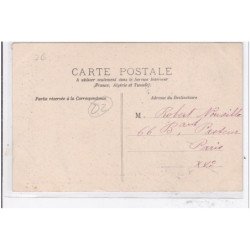 LA FERTE-MILON : hotel de ville et place du mail - tres bon etat