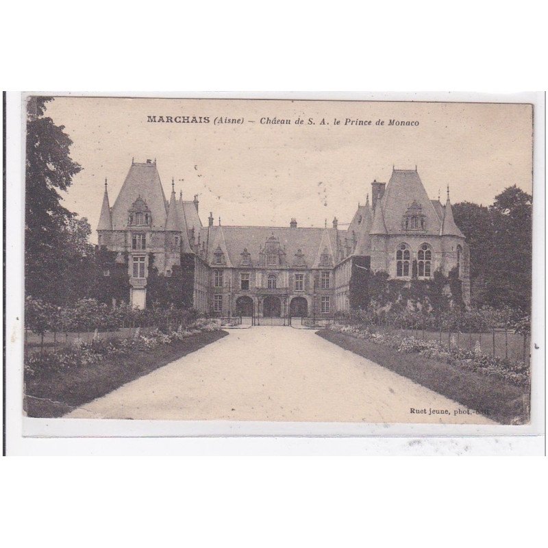 MARCHAIS : chateau de S.A. le prince de monaco - etat