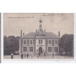 OULCHY-le-CHATEAU : hotel de ville - tres bon etat