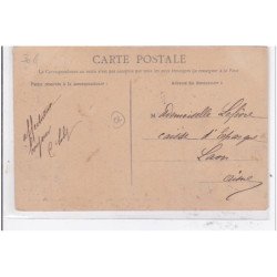 COUVRON : la porte, rue de l'eglise - tres bon etat