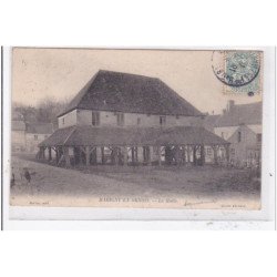 MARIGNY-en-ORXOIS : la halle - etat