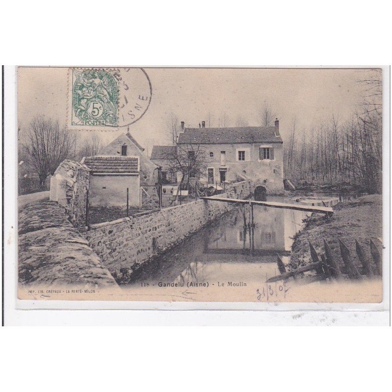 GANDELU : le moulin - etat