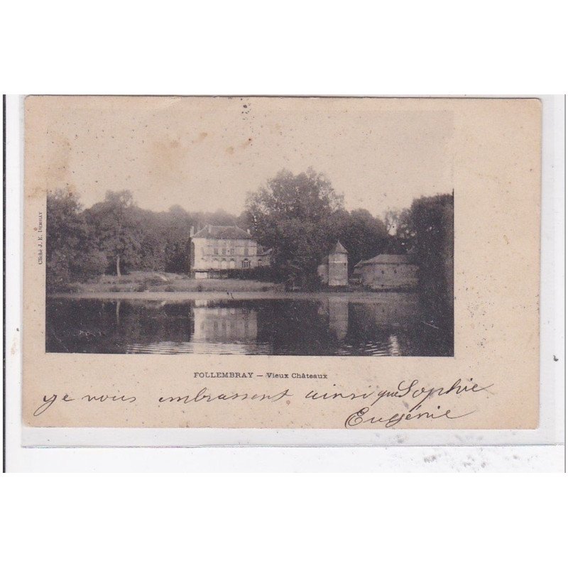 FOLLEMBRAY : vieux chateaux - tres bon etat