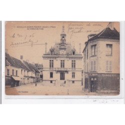 NEUILLY-St-FRONT : place de l'hotel-de-ville - etat