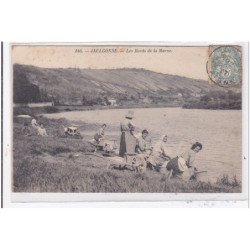 JAULGAUNNE : les bords de la marne - etat