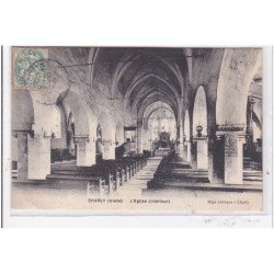 CHARLY : l'eglise (interieur) - tres bon etat