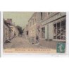 BEAURIEUX : rue de l'eglise (vue prise du lavant) (toillée) - tres bon etat