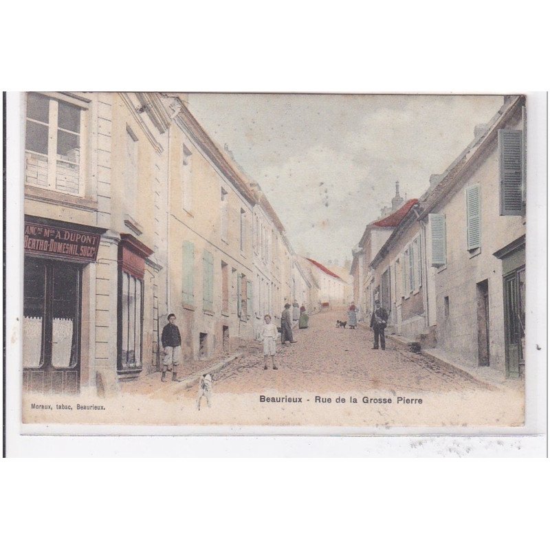 BEAURIEUX : rue de la grosse pierre - etat