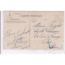 SOISSONS : de soissons je vous envoie ces fleurs - etat