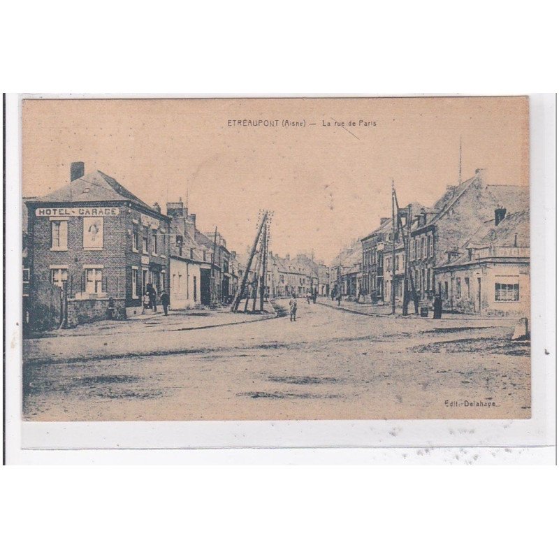 ETREAUPONT : le rue de paris - tres bon etat