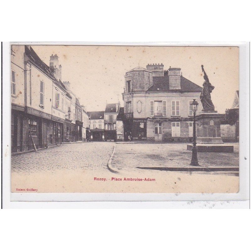 ROZOY : place ambroise-adam - tres bon etat