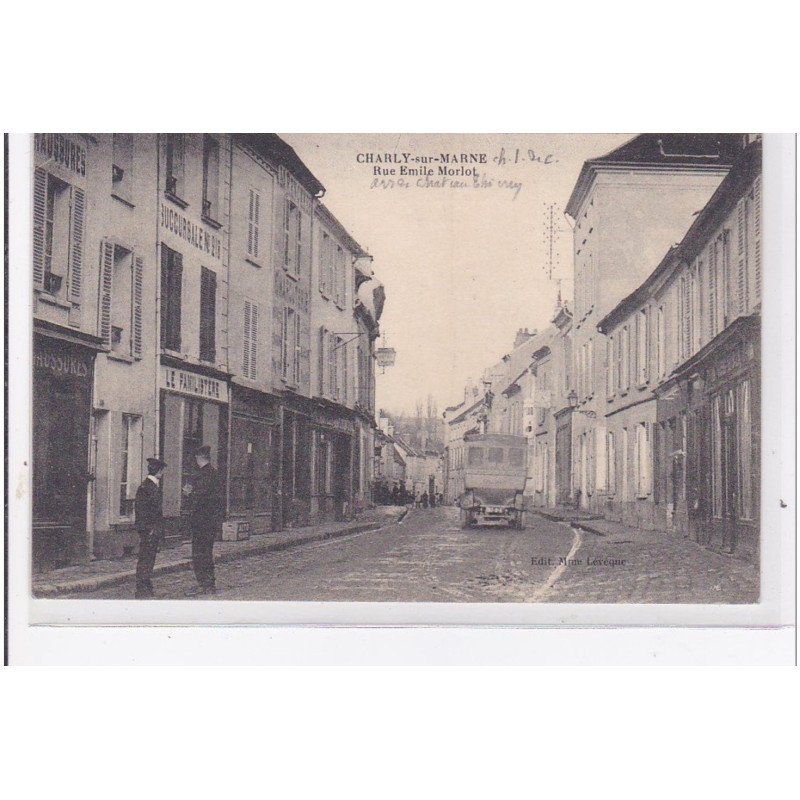 CHARLY-sur-MARNE : rue emile morlot (le familistere) - tres bon etat