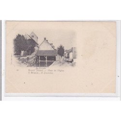 BLANZY : place de l'eglise - tres bon etat