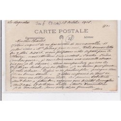 HARDRICOURT MEULAN : lot de 2 cartes photo de la villa """"les Magnolias"""" - très bon état