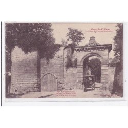 COUCY-le-CHATEAU : la porte du chauny (exterieur) - tres bon etat