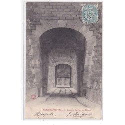 GUIGNICOURT : interieur du pont sur l'aisne - tres bon etat