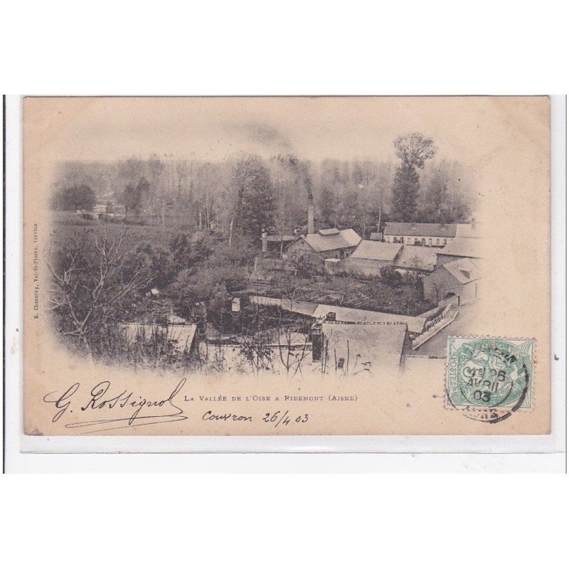 RIBEMONT : la vallée de l'oise - tres bon etat