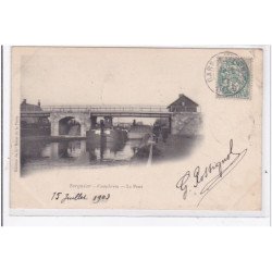 TERGNIER : cundren, le pont - tres bon etat