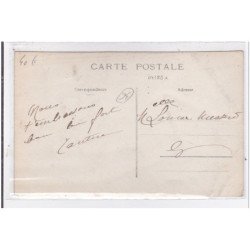 VILLENEUVE LE ROI : carte photo de l'école vers 1910 - très bon état