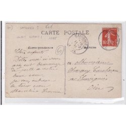 SAVIGNIES : carte photo d'un intérieur de ferme - très bon état